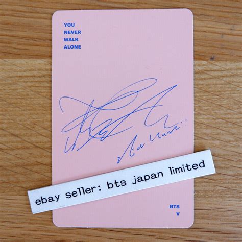 Bts You Never Walk Alone Ynwa Photocard Pc Rm Jin Ubuy India