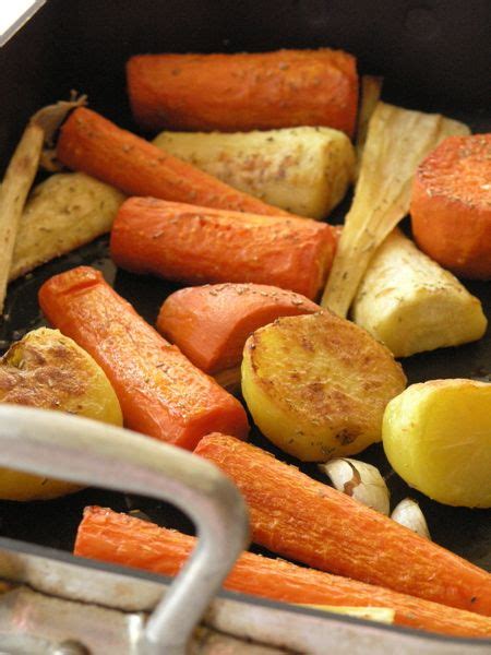 Jamie Oliver’s Roasted Root Vegetables Recipe Roasted Root Vegetables Vegetables Roasted