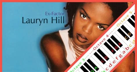 Ex Factor By Lauryn Hill Piano Letter Notes
