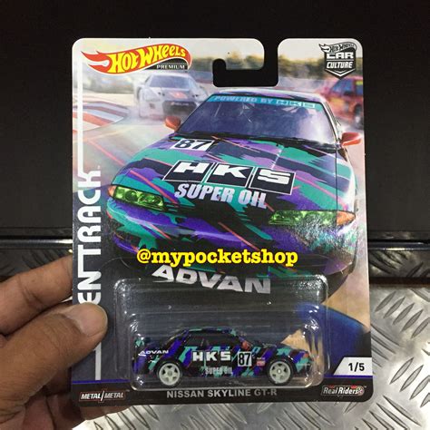 Reserved Hot Wheels Nissan Skyline Gt R R Hks Advan Hotwheels Premium Car Culture