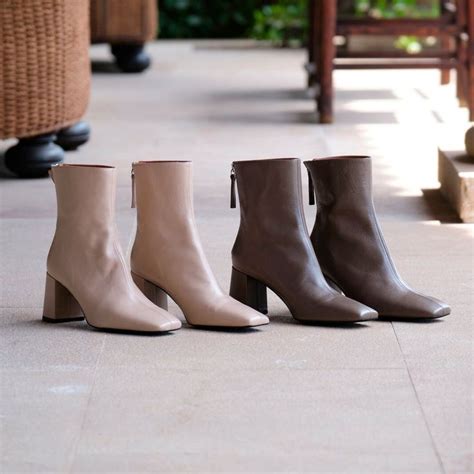 N Lorena Piel Nude Tac N Cm Ankle Boot Booties Boots