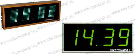 Рефлектор - производство электронных часов и табло. Каталог продукции.