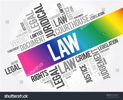 law system rules created enforced  stock vector royalty