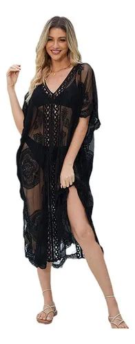 Mujer Traje Ba O C Rdigan Playa Cubre Bikini Pareos Meses Sin Inter S