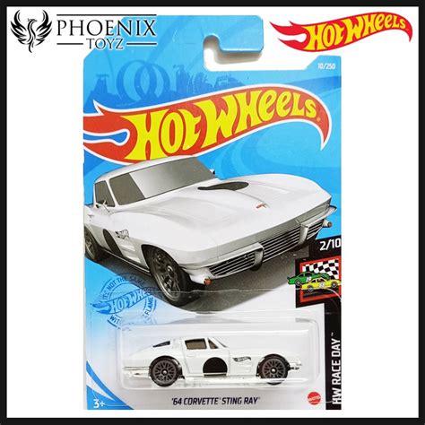 Hot Wheels Corvette Sting Ray Mainline Shopee Malaysia