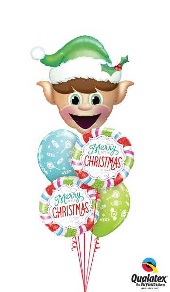 Merry Little Christmas Balloon Bouquet Macarthur Balloons