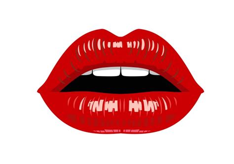 Lips Sex Pink Icon Women Royalty Free Vector Image