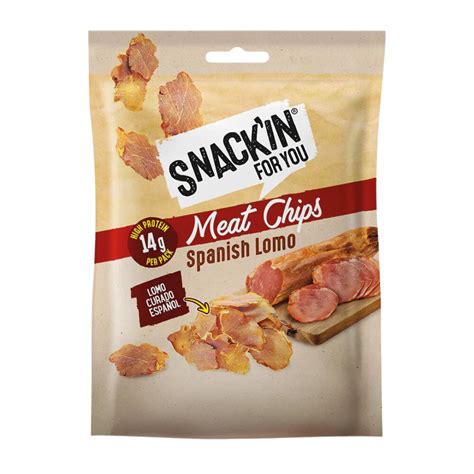 Meat Chips JamÓn Serrano Snackin For You Es