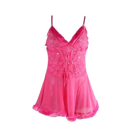 High Quality Women Erotic Transparent Lace Babydoll Dress Lingerie Nightgown Sleepwear Alibaba