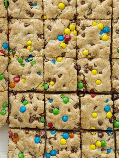 Barras De Galletas Con Chispas De Chocolate Cocina Facil