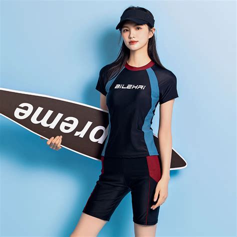 Summer Hot Selling Swimsuit Female Split Style Student Conservative Cover Belly Slimmer