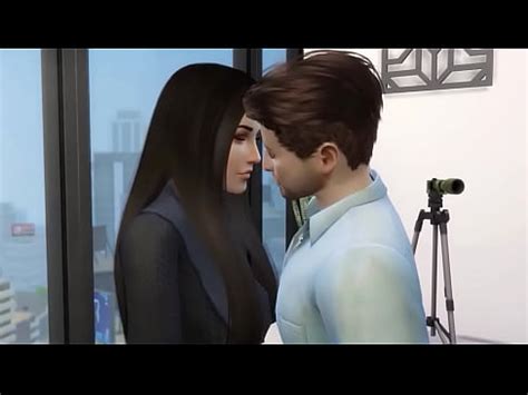 Cita en la oficina de engañar a la esposa casada y al semental caliente Hentai D XVIDEOS