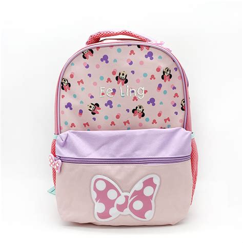 Personalised Minnie Pre School Backpack The Peppy Curator