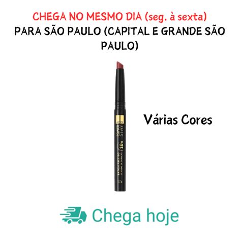 Power Stay Batom Preciso Matte H Avon G Nude Shopee Brasil