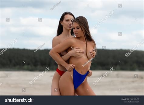 Side View Sexy Nude Females Bikini Stock Photo 2080789459 Shutterstock