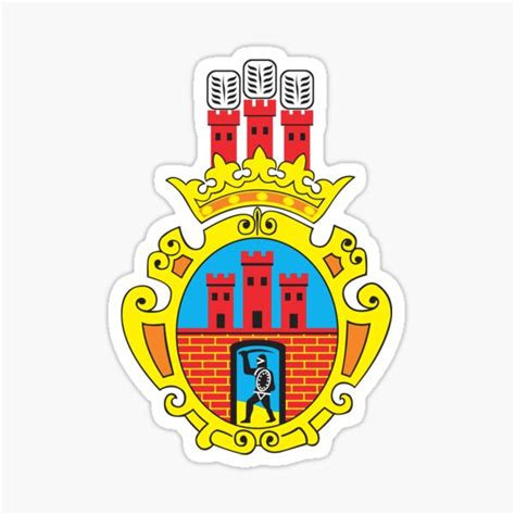 "Coat of arms of Radomsko, Poland" Sticker for Sale by PZAndrews | Redbubble