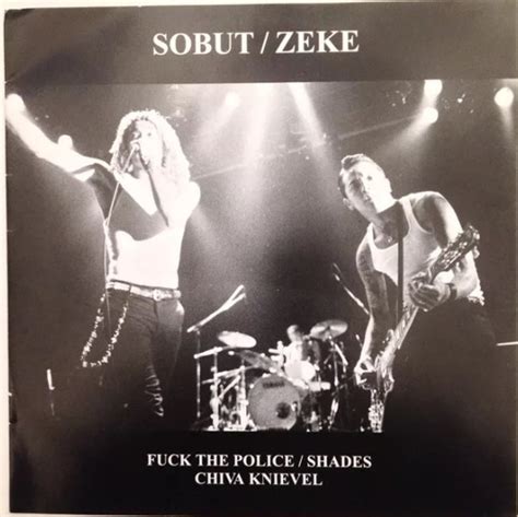 Sobut Zeke Fuck The Police Shades Chiva Knievel Green Vinyl Discogs