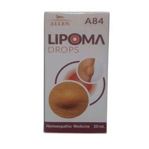 allen  lipoma drops prescription packaging type box  rs