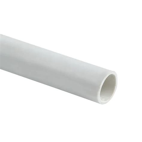 Труба гладкая ПВХ жесткая d25 мм (2 м) (50 м/уп) белая EKF-Plast купить ...