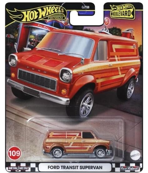 Hot Wheels Premium Boulevard Ford Transit Supervan Scale Hobbies Ltd