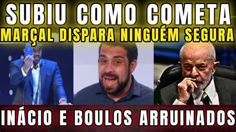 URGENTE BOULOS CAIU PARA TERCEIRO MARÇAL SUBIU E FEZ ADVERSÁRIOS