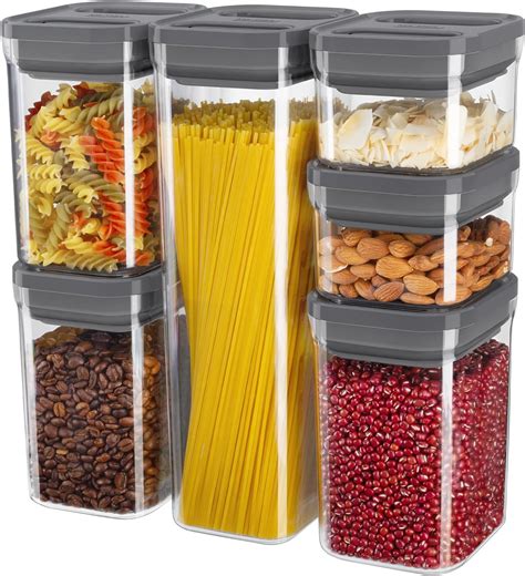 MR.SIGA 6 Piece Airtight Food Storage Container Set Review - Cooking