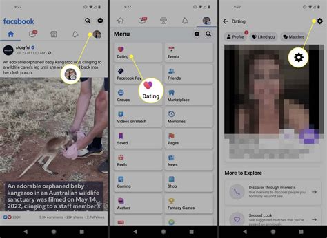 how to know if someone deleted their facebook dating profile