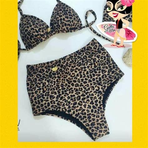 Biquíni Cortininha calcinha hot pants Elo7