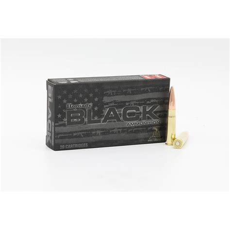 hornady  blackout  grain bthp ammunition  rounds academy