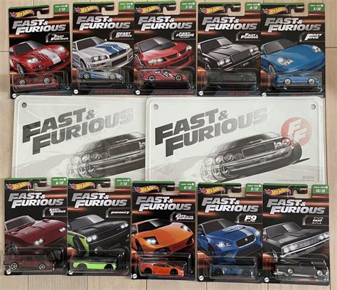 ホットウィール 台セット コンプリート Hot Wheels FAST FURIOUS ワイルドスピード ヤマダ電機限定 アルミプレート 枚付 乗用車 売買されたオークション情報