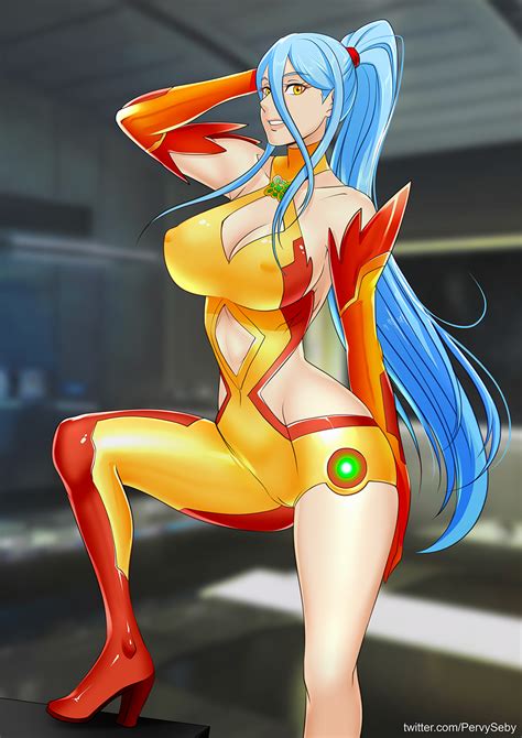 Fusion Girl Sazura Samus X Azura By Oo Sebastian OO Hentai Foundry
