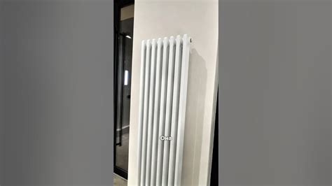Вертикальный дизайнерский радиатор для отопления кафе - YouTube