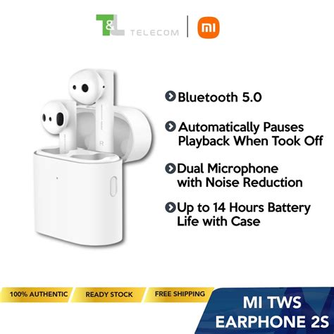 Xiaomi Mi True Wireless Earphones 2S (White) | Shopee Philippines