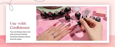 Amazon Beetles Nude Pink Gel Nail Polish Set Nude Paradise Gel Polish Kit Pcs Colors