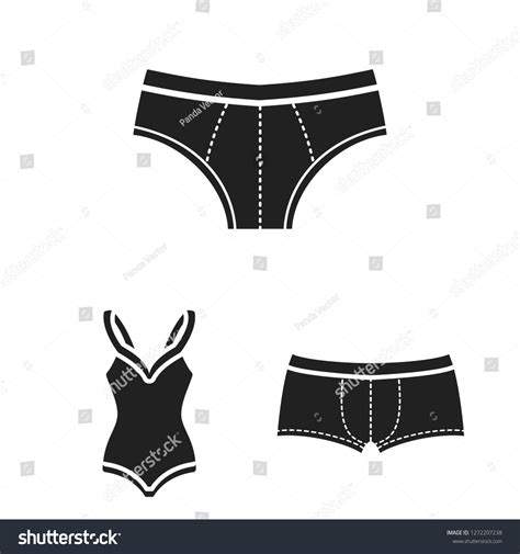 Vector Design Bikini Fashion Logo Set Stock Vector Royalty Free