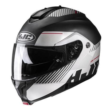 KASK MOTOCYKLOWY HJC C91 PROD GREY WHITE C91 PRO MC10 MonsterBike