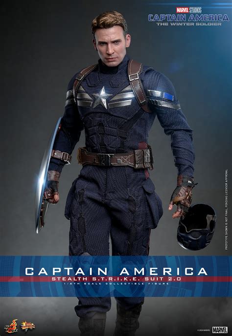 Captain America Stealth S T R I K E Suit 2 0 Sixth Scale Figure By Hot Toys Sideshow