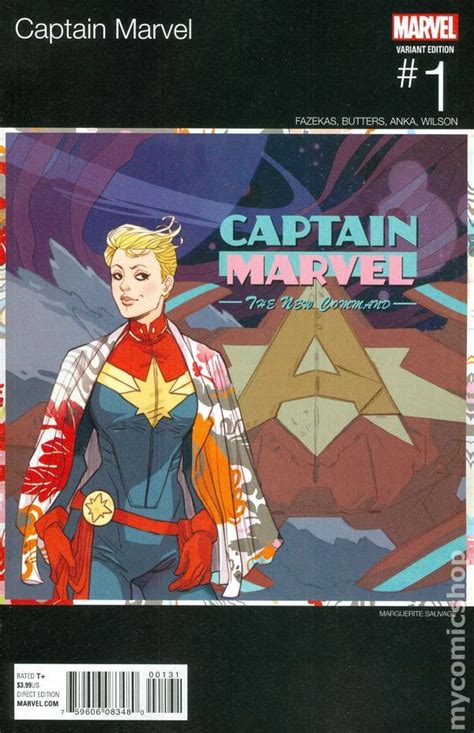 Captain Marvel 2016 1b Captain Marvel Marvel Comic Books