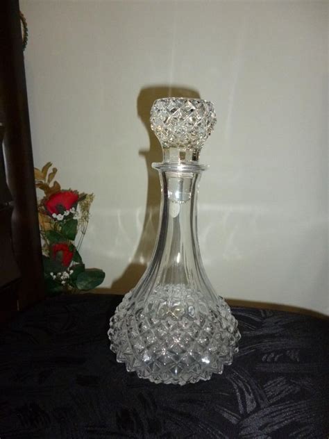 Vintage Crystal D'Arques Decanter - Garanti Plus De 24% De Plomb ...