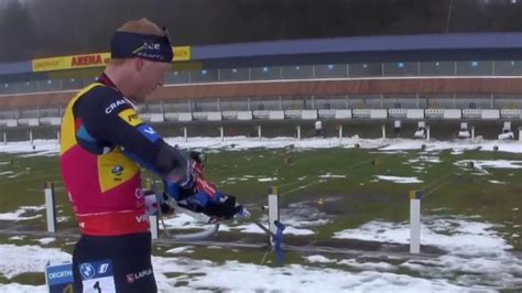 Biathlon WM 2023 Schwedischer Doppelsieg im Massenstart müder Bö