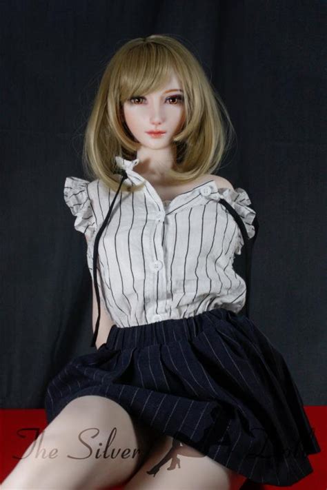 ElsaBabe 102cm 3 3 Ft Mini Realistic Silicone Sex Doll The Silver Doll