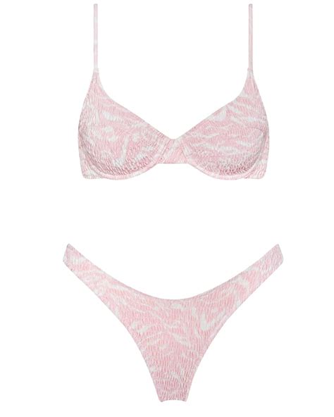 Volafa Women S Triangle Bikini Set Textured Frilled Smocked Ruched Push Up Swimsuit Two Piece