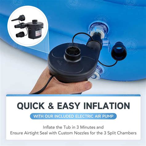 Training Cold Therapy Pool Tub Barrel Inflatable Soaking Hot Tub Portable Foldable Pvc