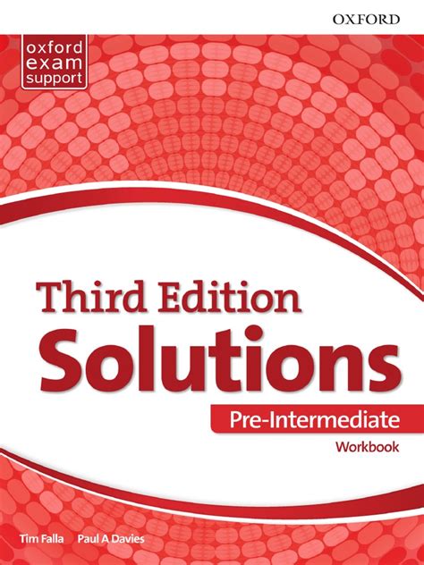 Solutions Pre-Intermediate Workbook 3rd Ed | PDF
