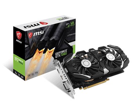 Specification GeForce GTX 1060 3GT OC | MSI Global - The Leading Brand ...