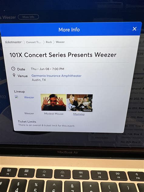 Austin show June 8 - what time MM goes on? : r/ModestMouse