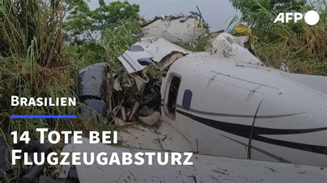 Flugzeugabsturz In Brasilien Identifizerung Der Opfer Beginnt AFP