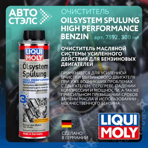Очиститель масляной системы Liqui Moly - купить по выгодным ценам в ...