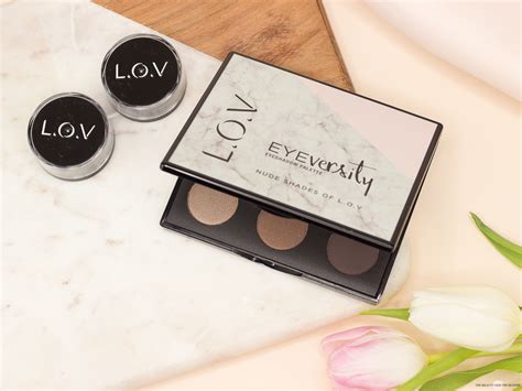 L O V Code Nude Collection Eyeversity Eyeshadow Palette The Beauty And The Blonde