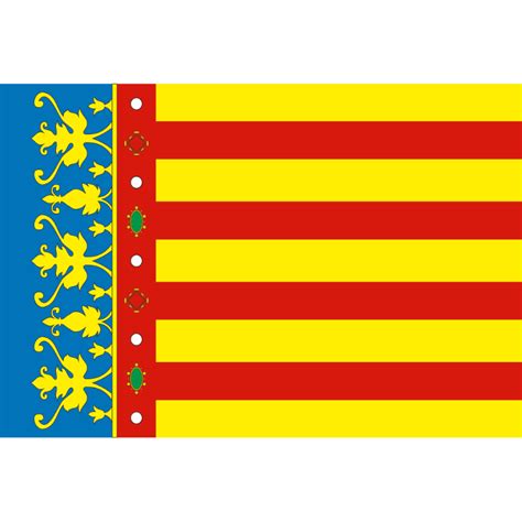 BANDERA COMUNIDAD DE VALENCIANA EXTERIOR